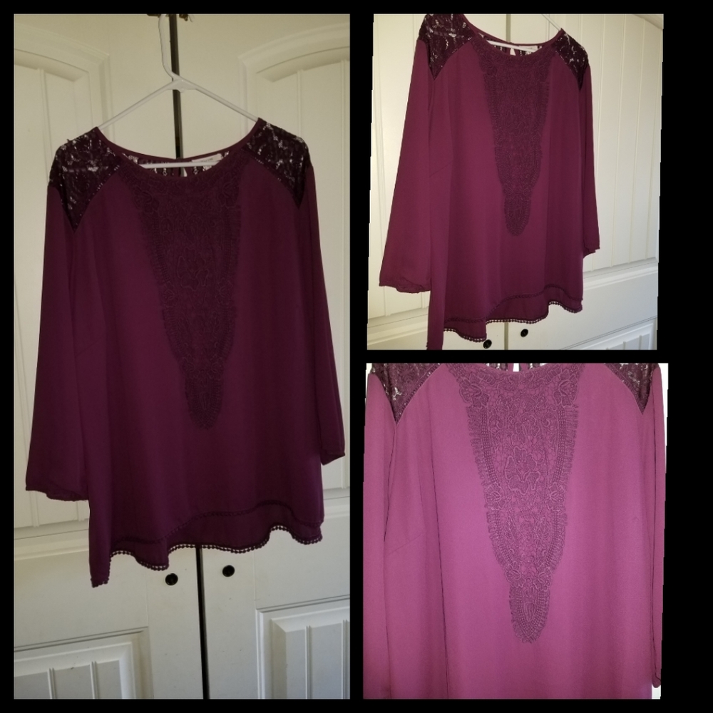Lacey blouse